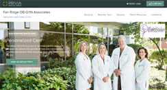 Desktop Screenshot of fairridgeobgyn.com
